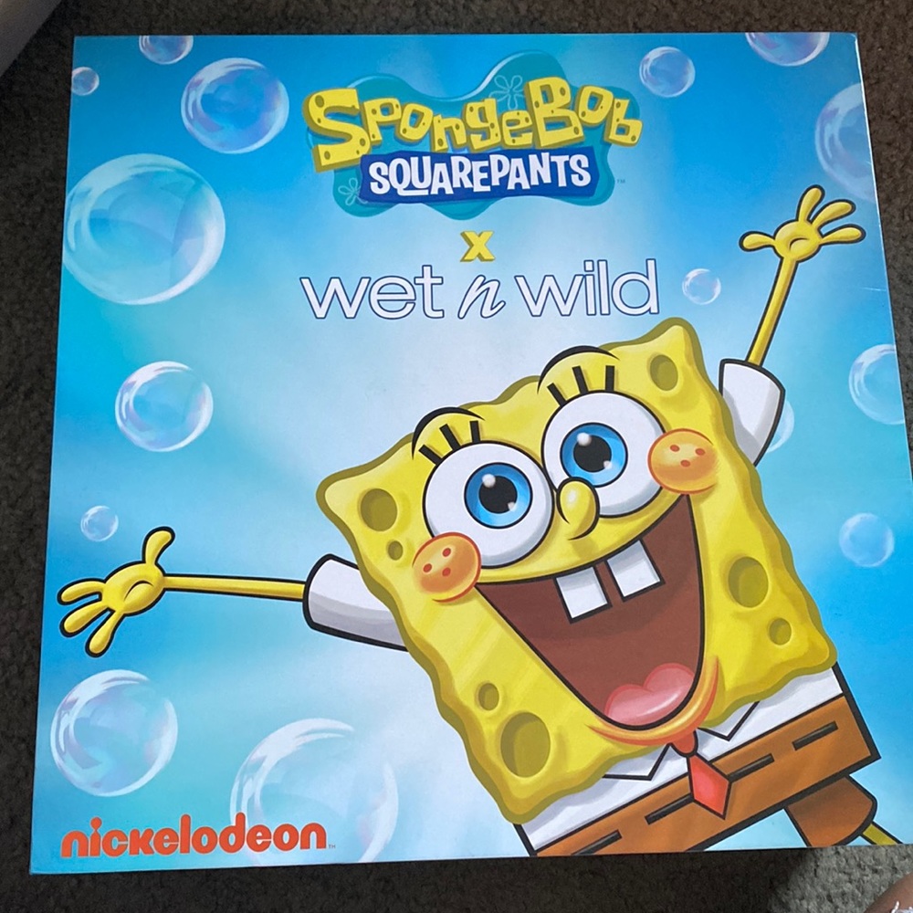 Limited Edition SpongeBob Wet n wild makeup set